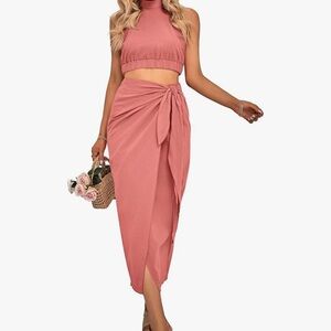 Elegant Pink 2 Piece outfit